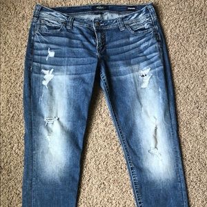 Aiko mid skinny ankle jeans